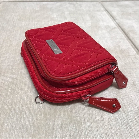 VB On the Square Crossbody in Tango Red - Picture 5 of 9